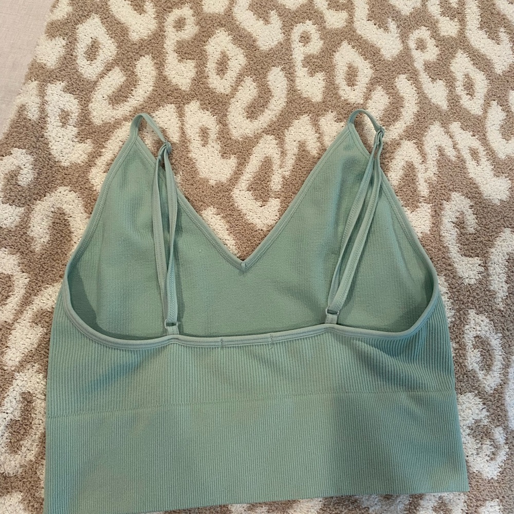 Mint green tank top - super cute and hardly worn - size small